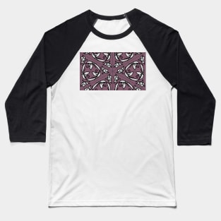 squiggle flight cycle abstract pattern Baseball T-Shirt